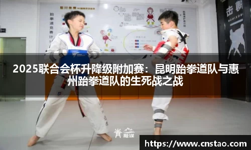 2025联合会杯升降级附加赛：昆明跆拳道队与惠州跆拳道队的生死战之战
