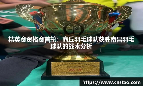 精英赛资格赛首轮：商丘羽毛球队获胜南昌羽毛球队的战术分析